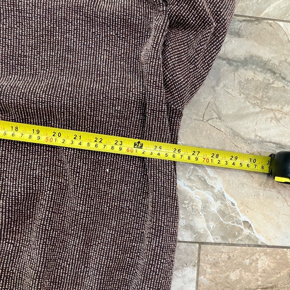 Nike Sweater Womens 2XL XXL Brown Therma Fit Pullover Yoga Mock Neck Sweatshirt - Picture 4 of 5